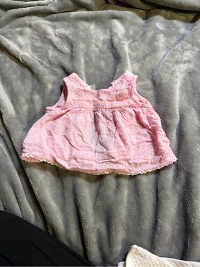 Koala Kids Pink Ruffled Baby Top